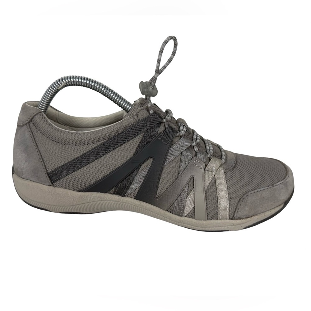 Dansko Henriette Walking Shoes Sneakers Womens EU 40 US 10 10.5 Gray Suede